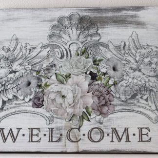 Prima Floral Home 11x14 Welcome