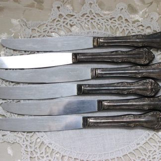 William Rogers Silver-plate Hollow Handle Knife Set of 6